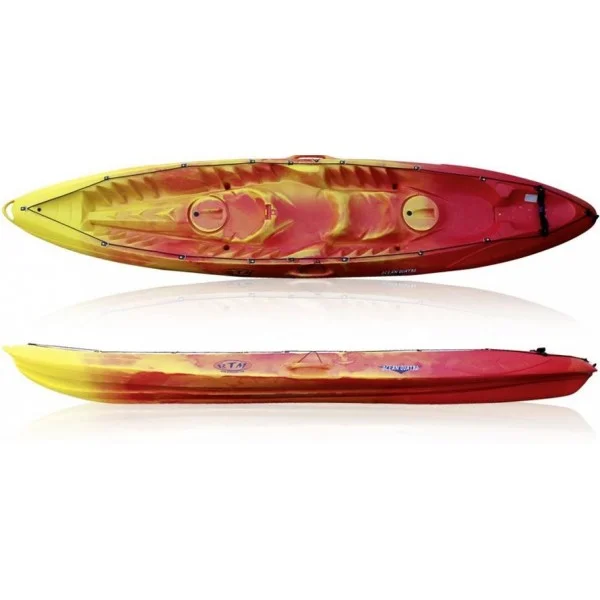Canoë-Kayak occasion 2-3-4 places RTM Rotomod Ocean Quatro + 2 pagaies + 2 gilets