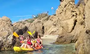 visita guidata in kayak di giens